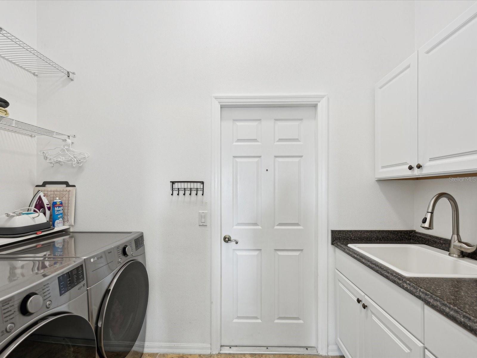 Laundry room, access to garage and kitchen