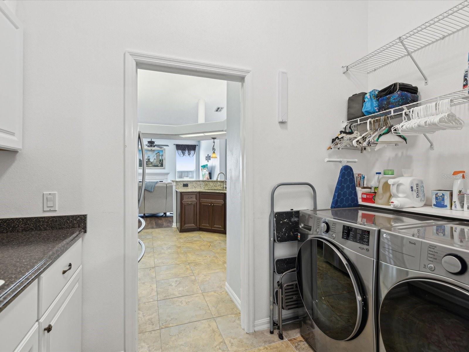 Laundry room, access to garage and kitchen