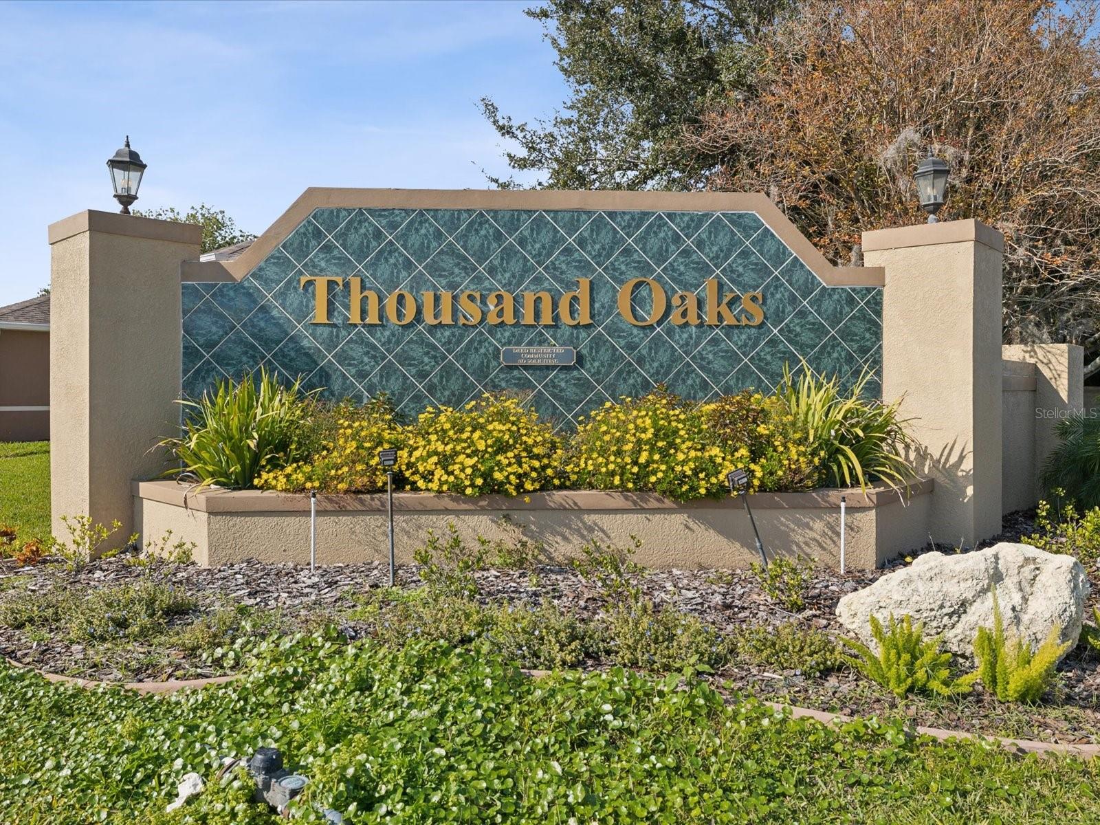 Entrance Sign