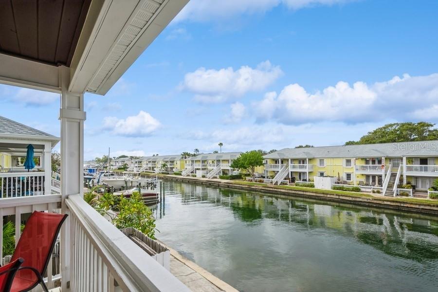 Water views from Patio