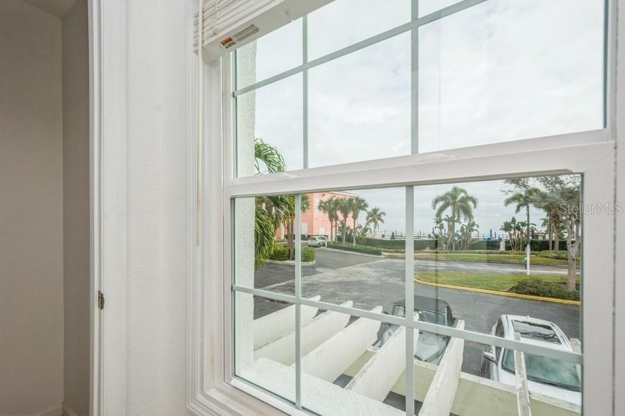 Water views from master bedroom