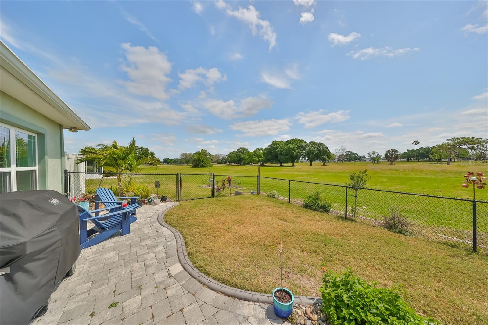 The backyard includes a lemon tree, an avocado tree and a butterfly garden!