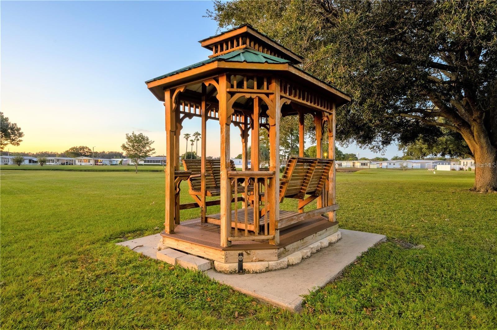 Or just relax in one of the many swings