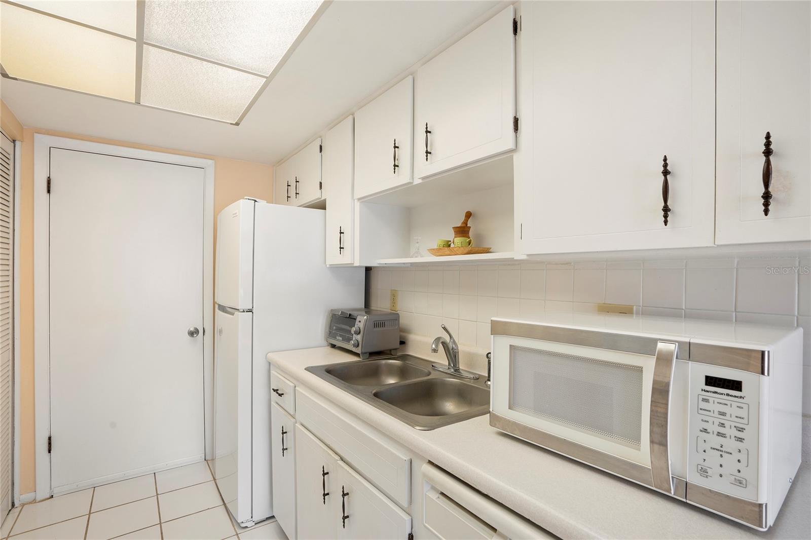 Kitchen and Garage Door