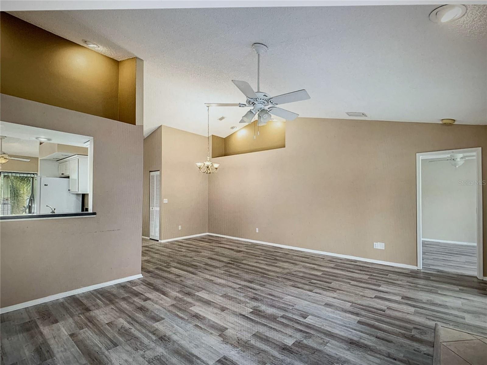 Kitchen  view to dinette area