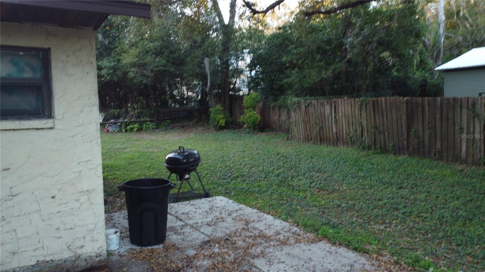 Have a nice grill session on your .21 acre lot