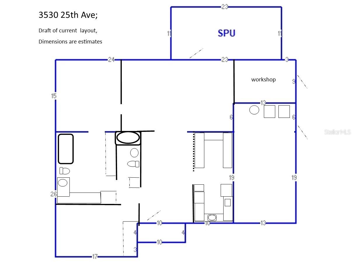 Floor Plan Estimated Layout