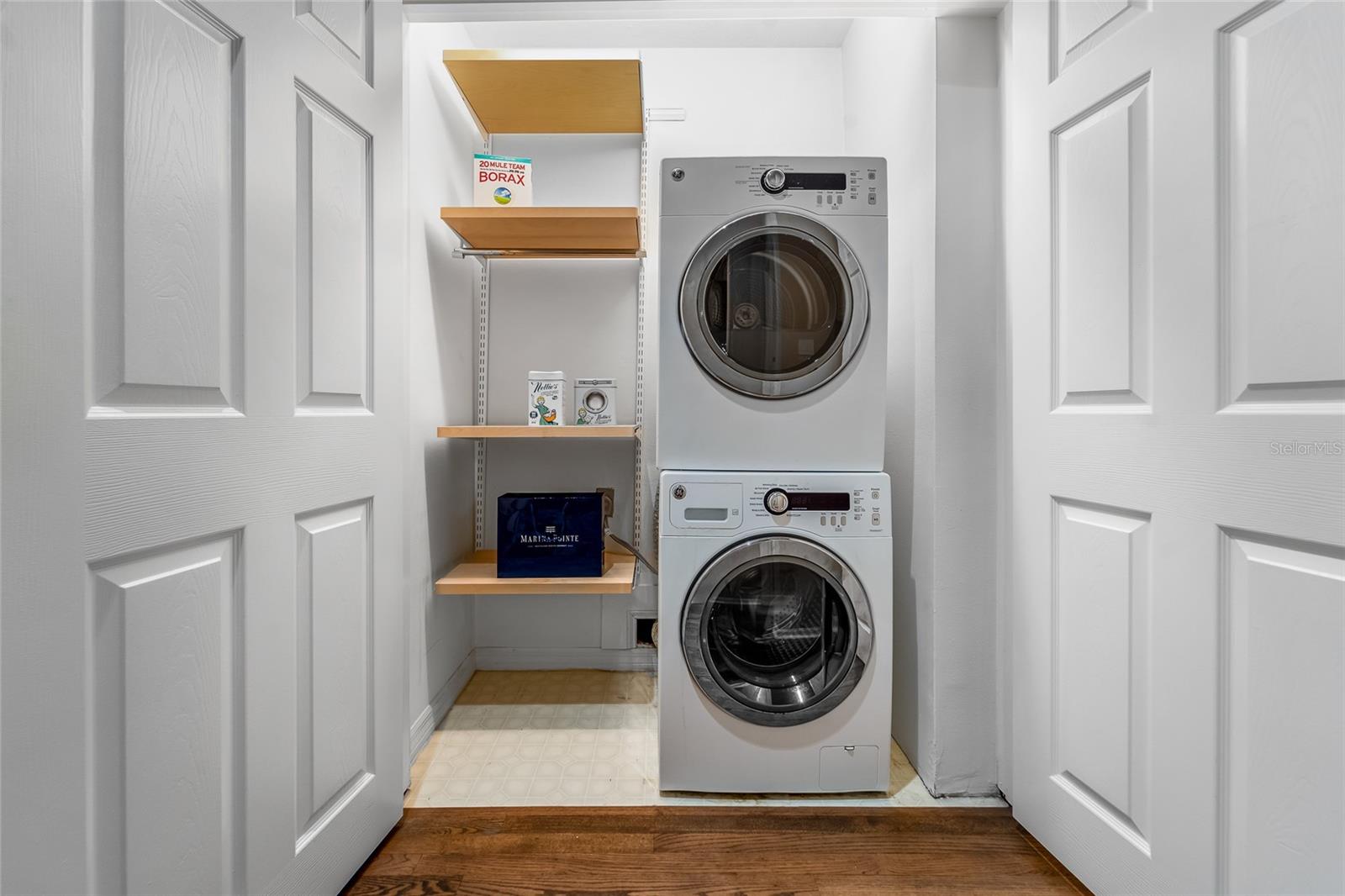 Convenient Upstairs Laundry