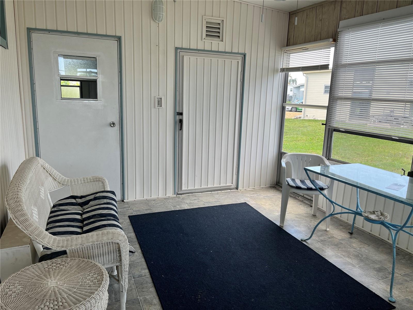 Enclosed porch