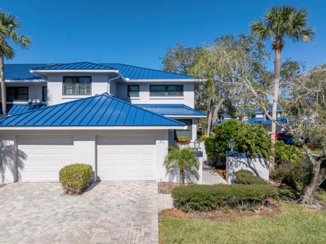 Front Elevation w/ nearly new metal roof