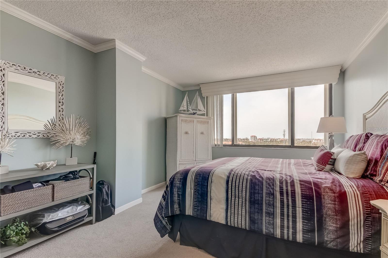 Light & bright Guest Bedroom with walk-in Closet