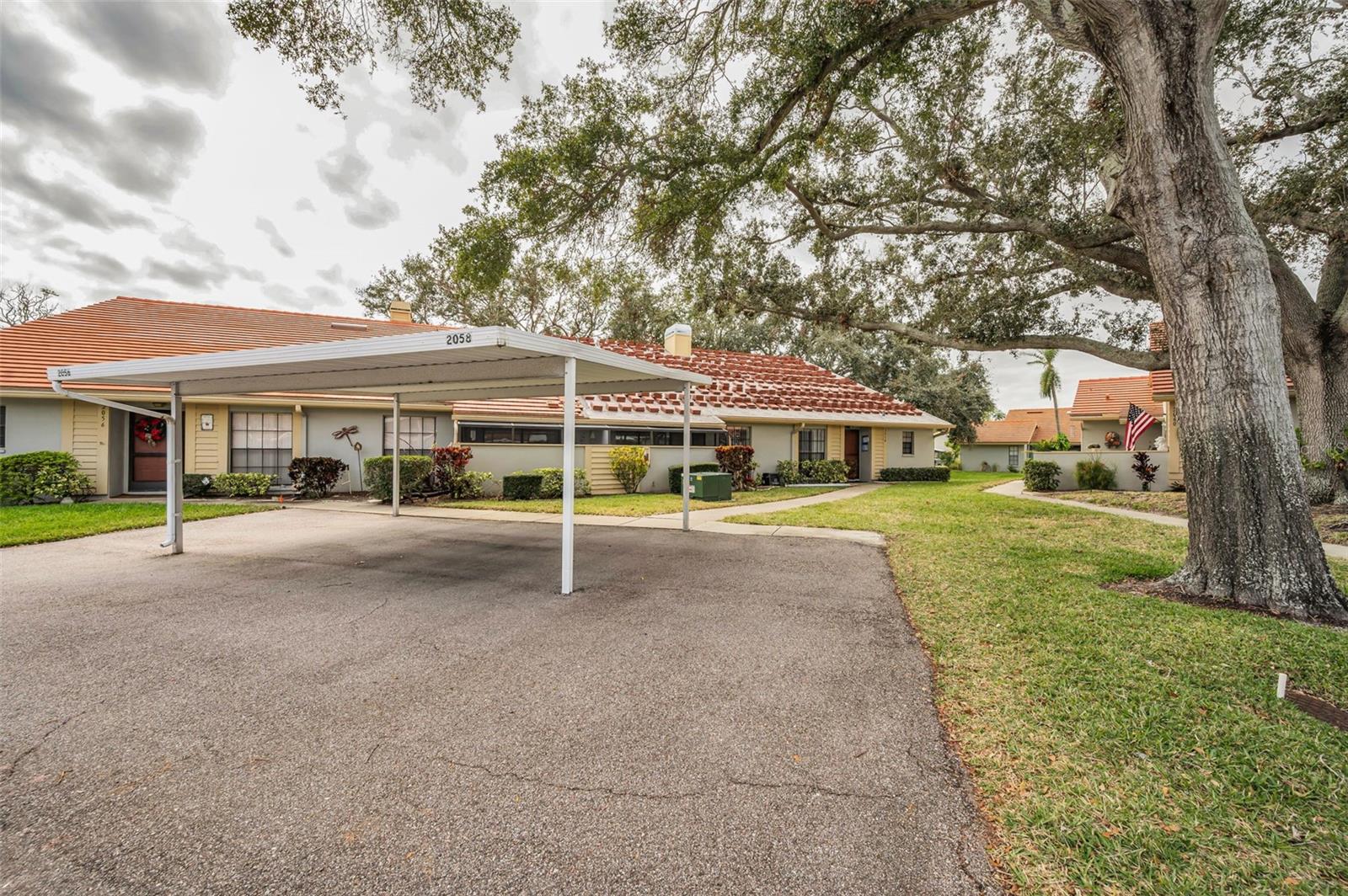 Designated Carport Space