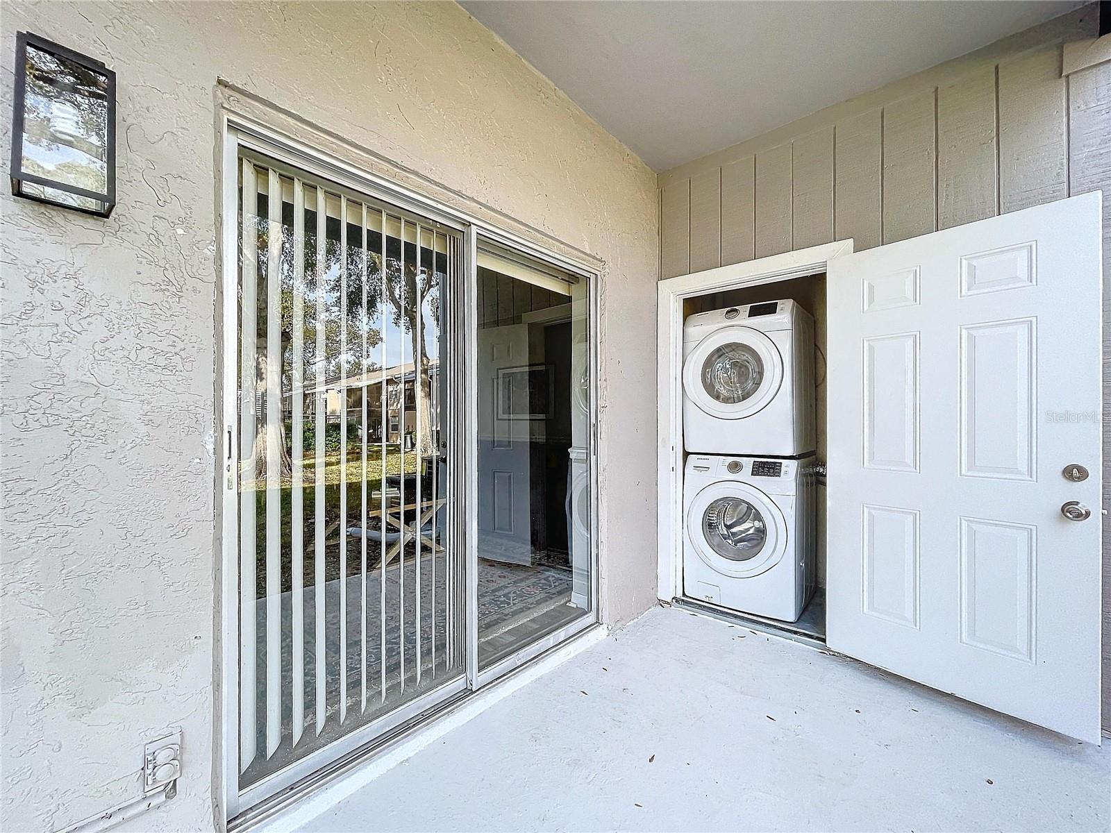 Laundry closet