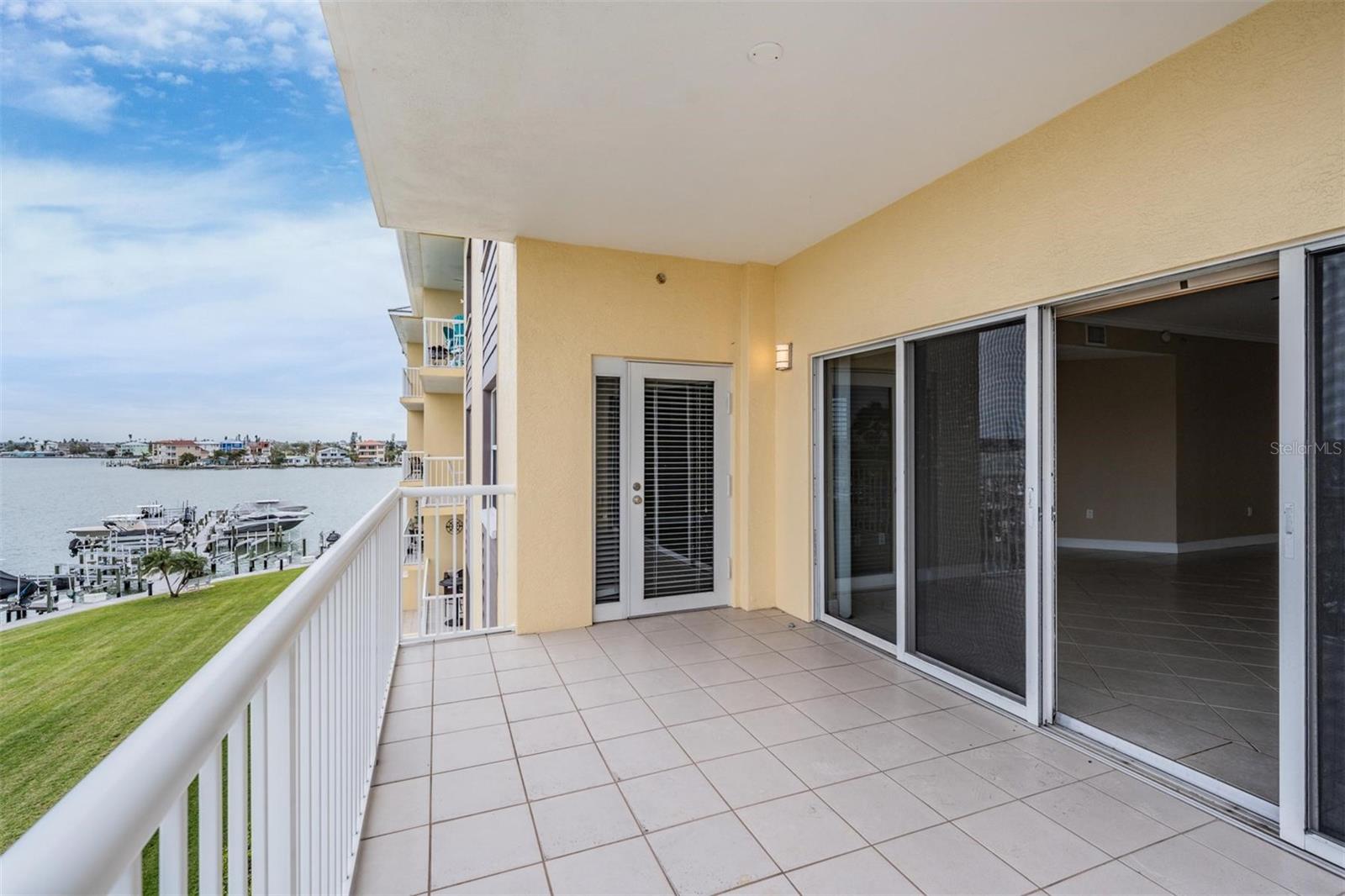 Waterfront Balcony.