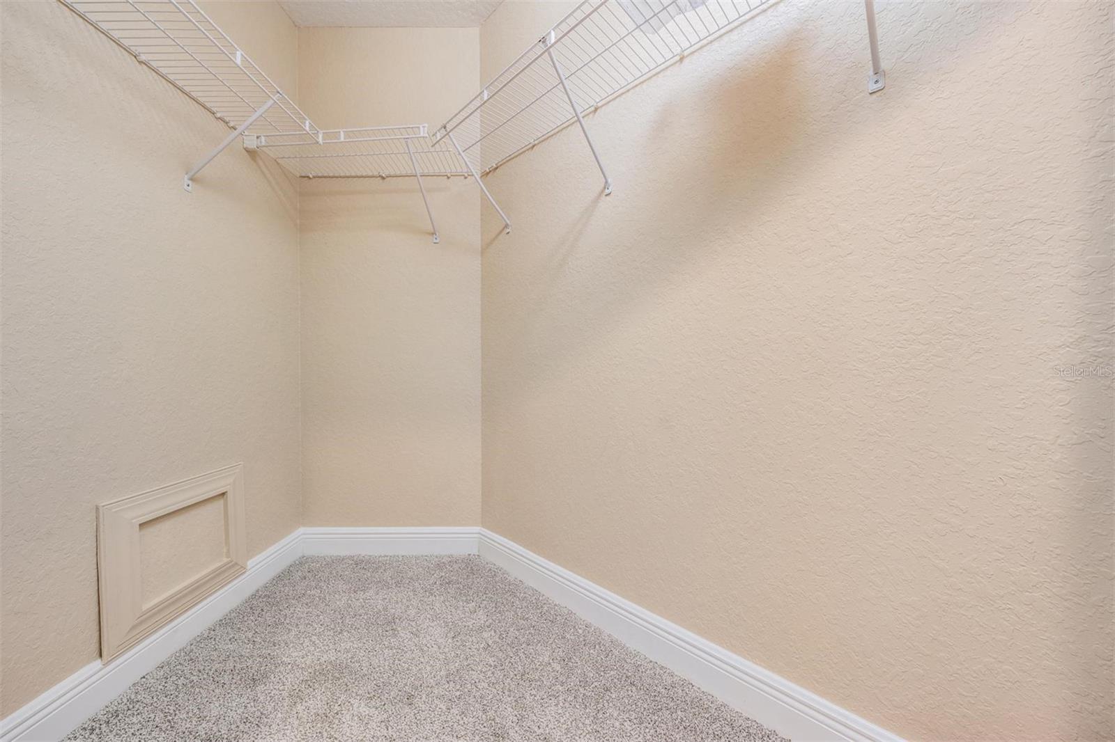 Walk-In Closet in Primary Bedroom