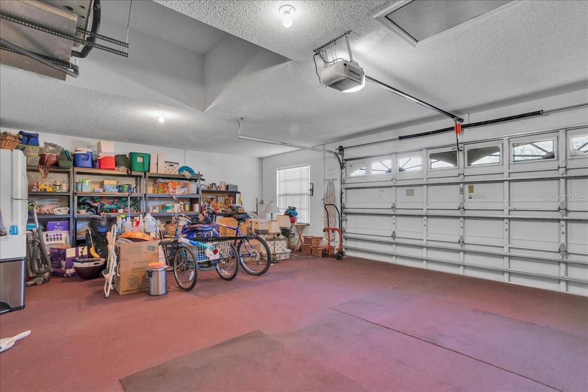 Extra Large Garage with storage space