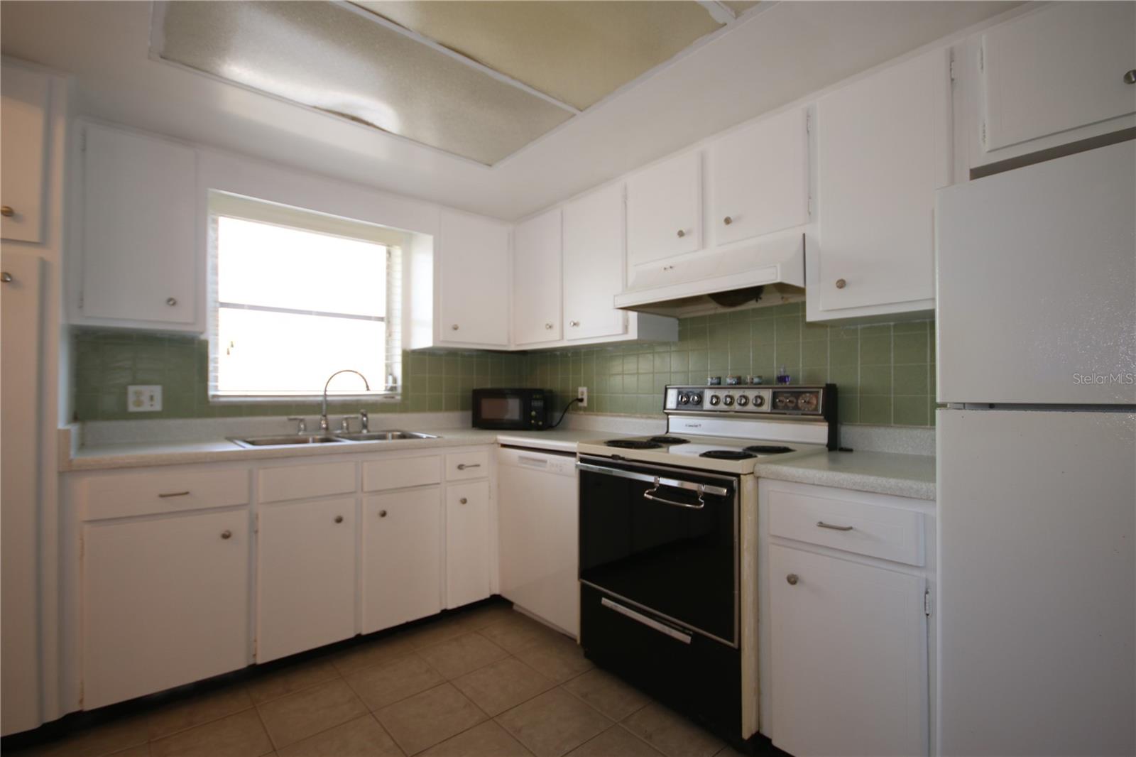 View of Kitchen from Dining Room