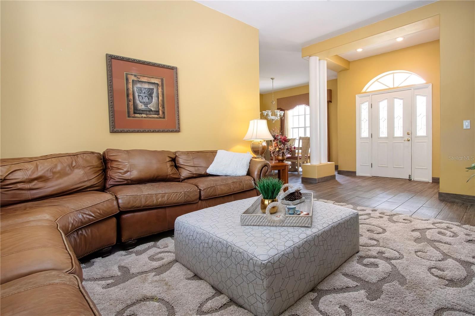 Formal Living Room with View of FRont Entry