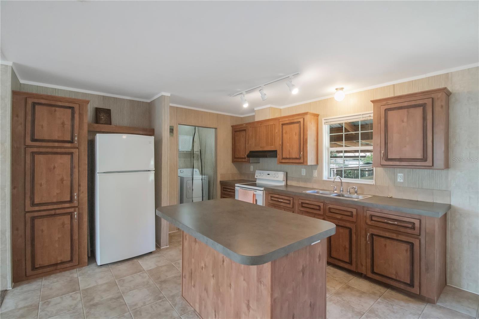 Kitchen with Built In Pantry