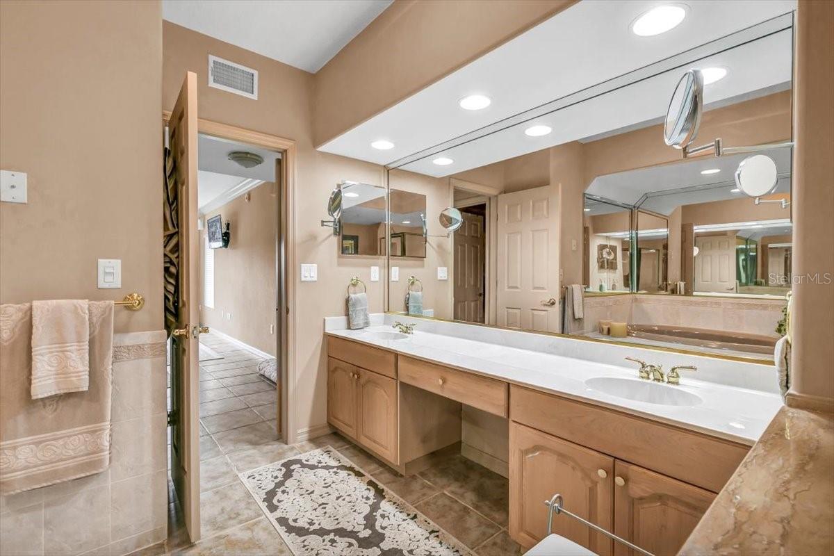 Luxury Primary Bath has it all