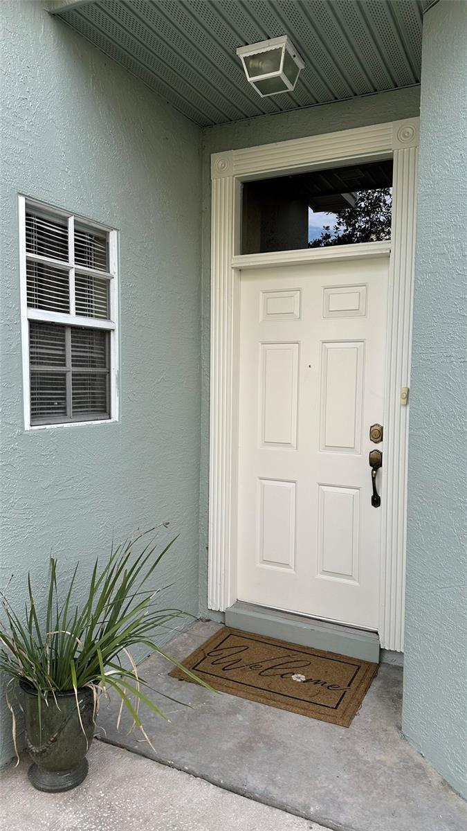 Front Door Left Elevation