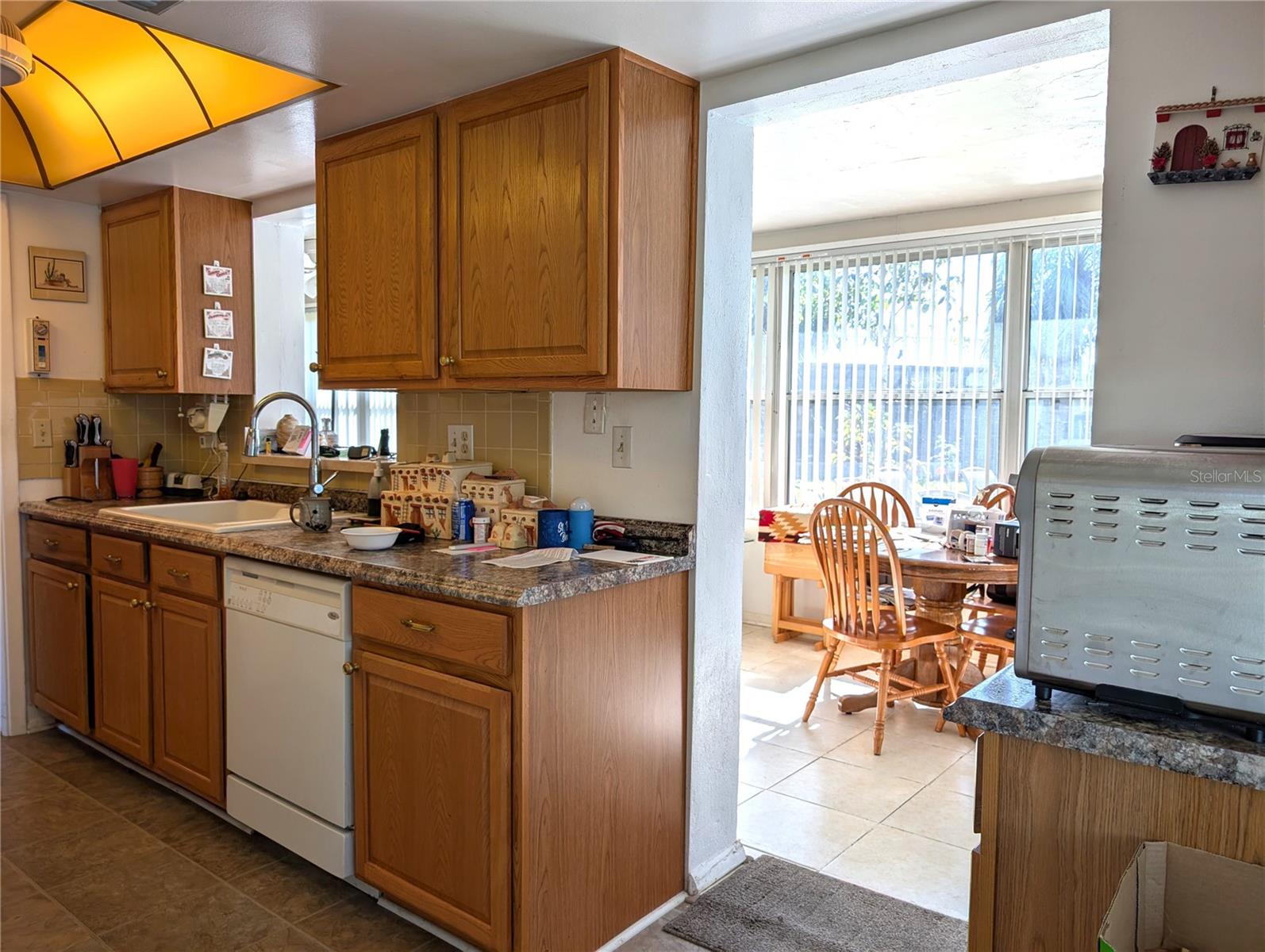 Kitchen towards Florida Room