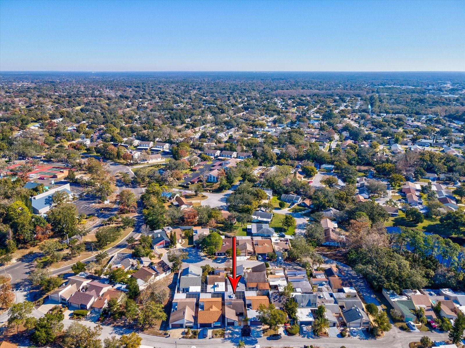 Property aerial view