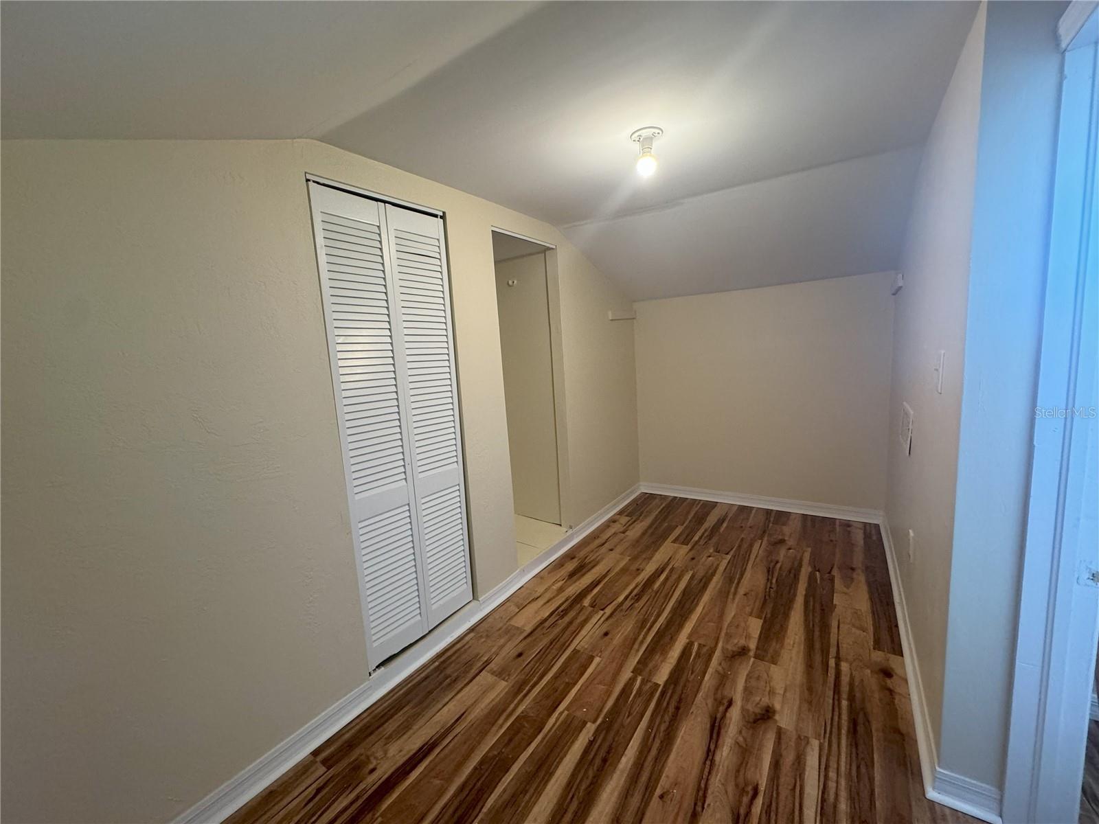 Loft storage/closet