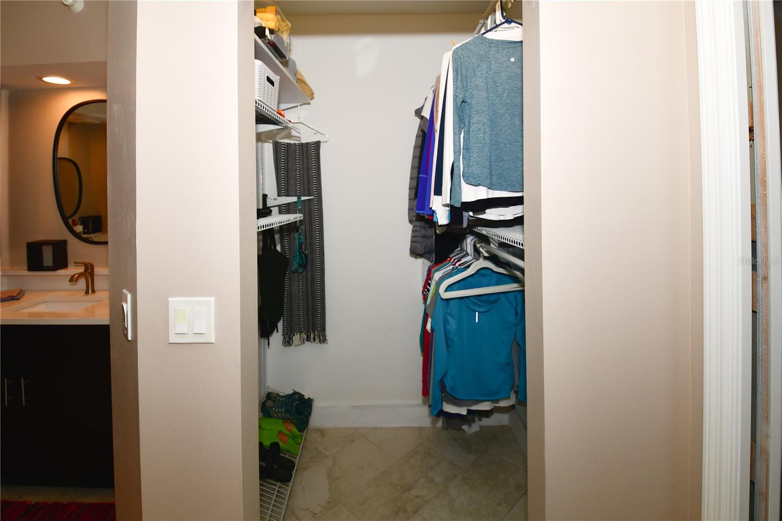 Second walk in closet in primary