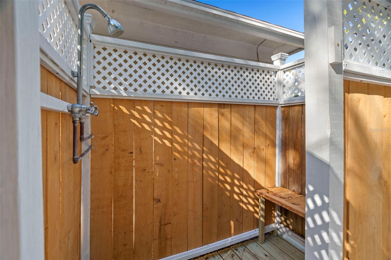 Backyard Outdoor shower