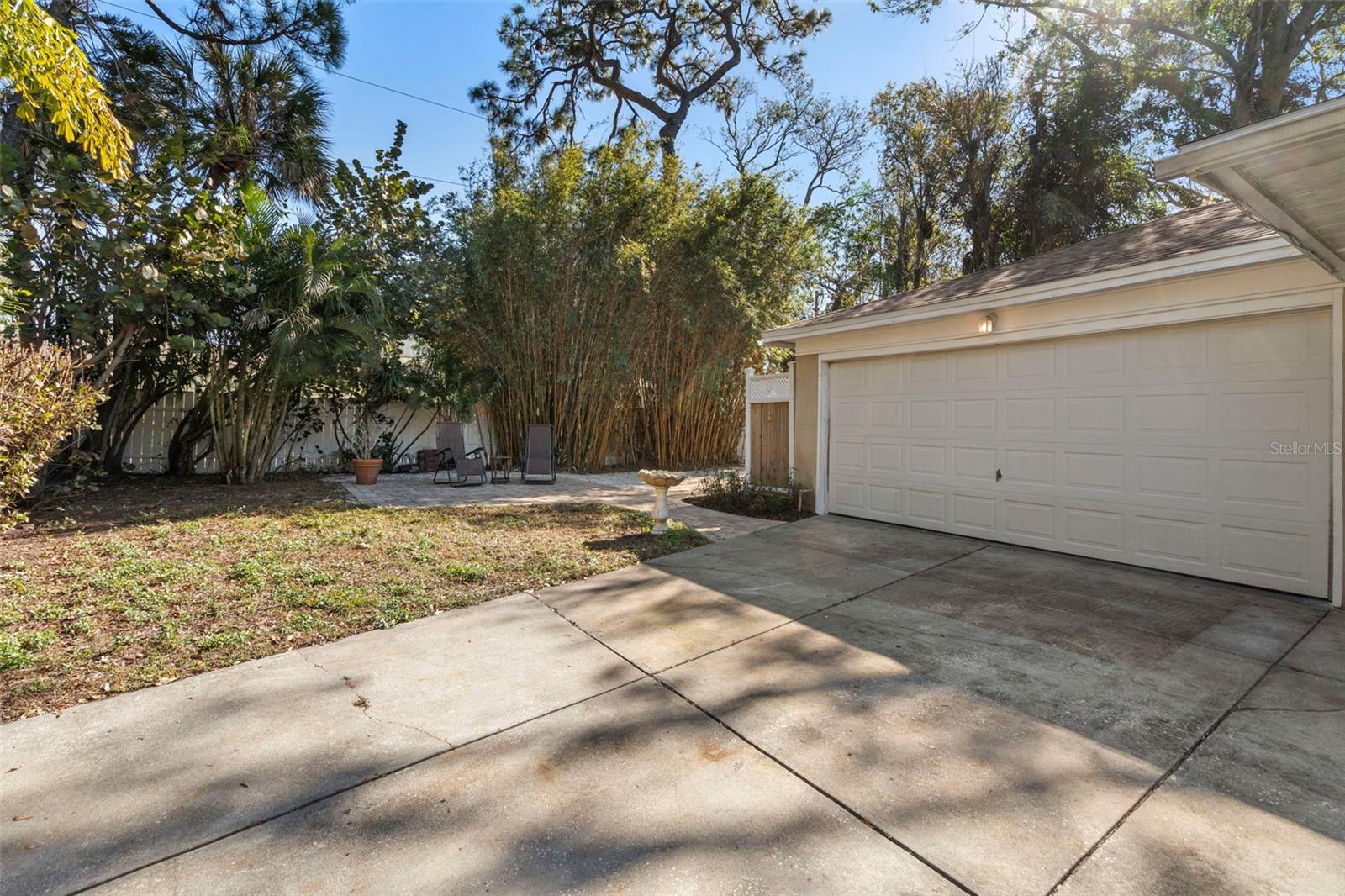 Backyard Driveway / Patio