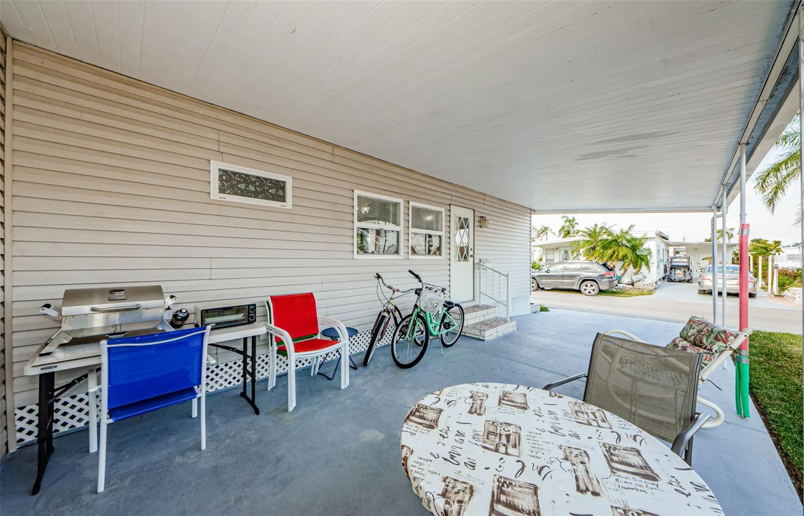 Carport Door Entrance