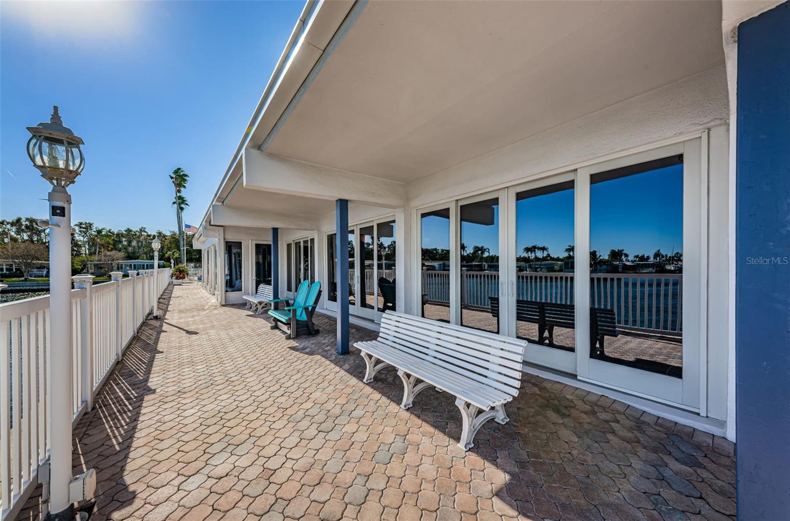 Patio along the Bay