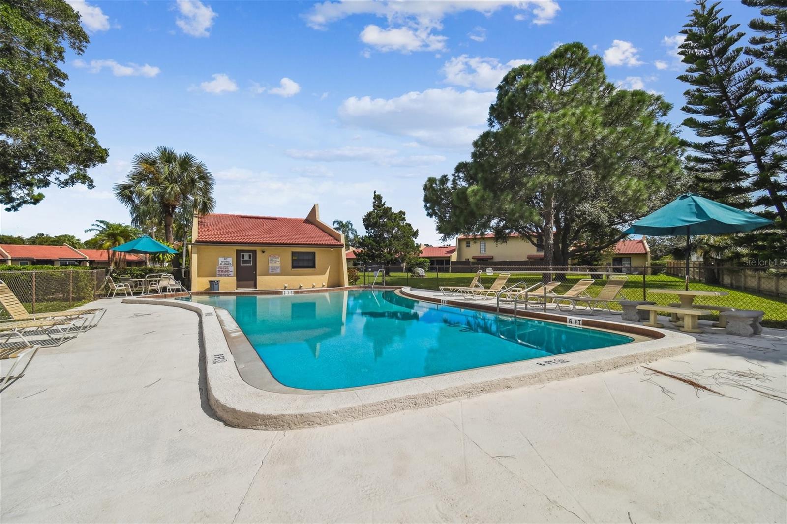 Pool with Clubhouse