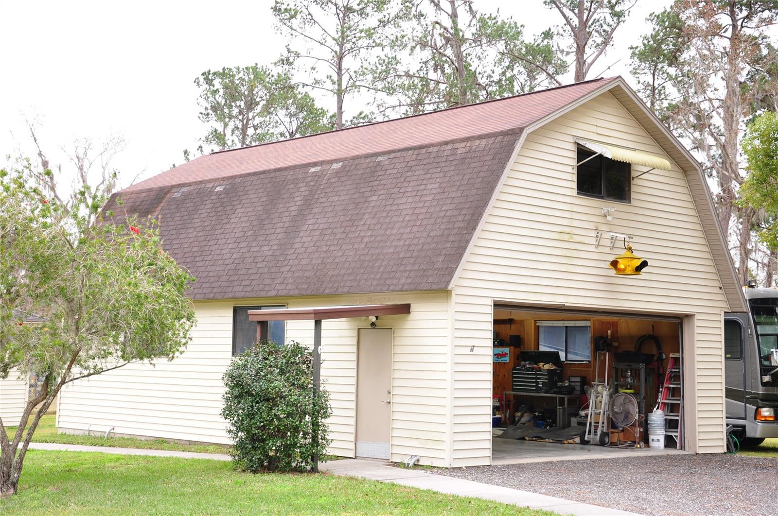 large two story barn 24x38 with 11,000 car lift