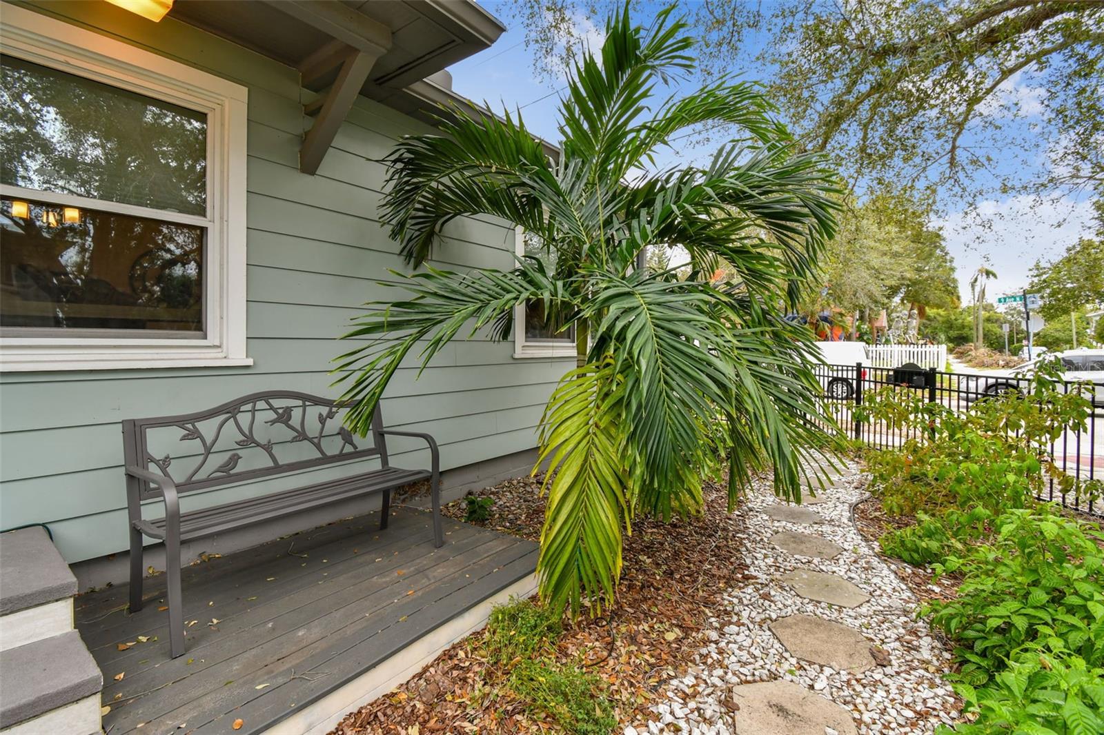 Front door patio