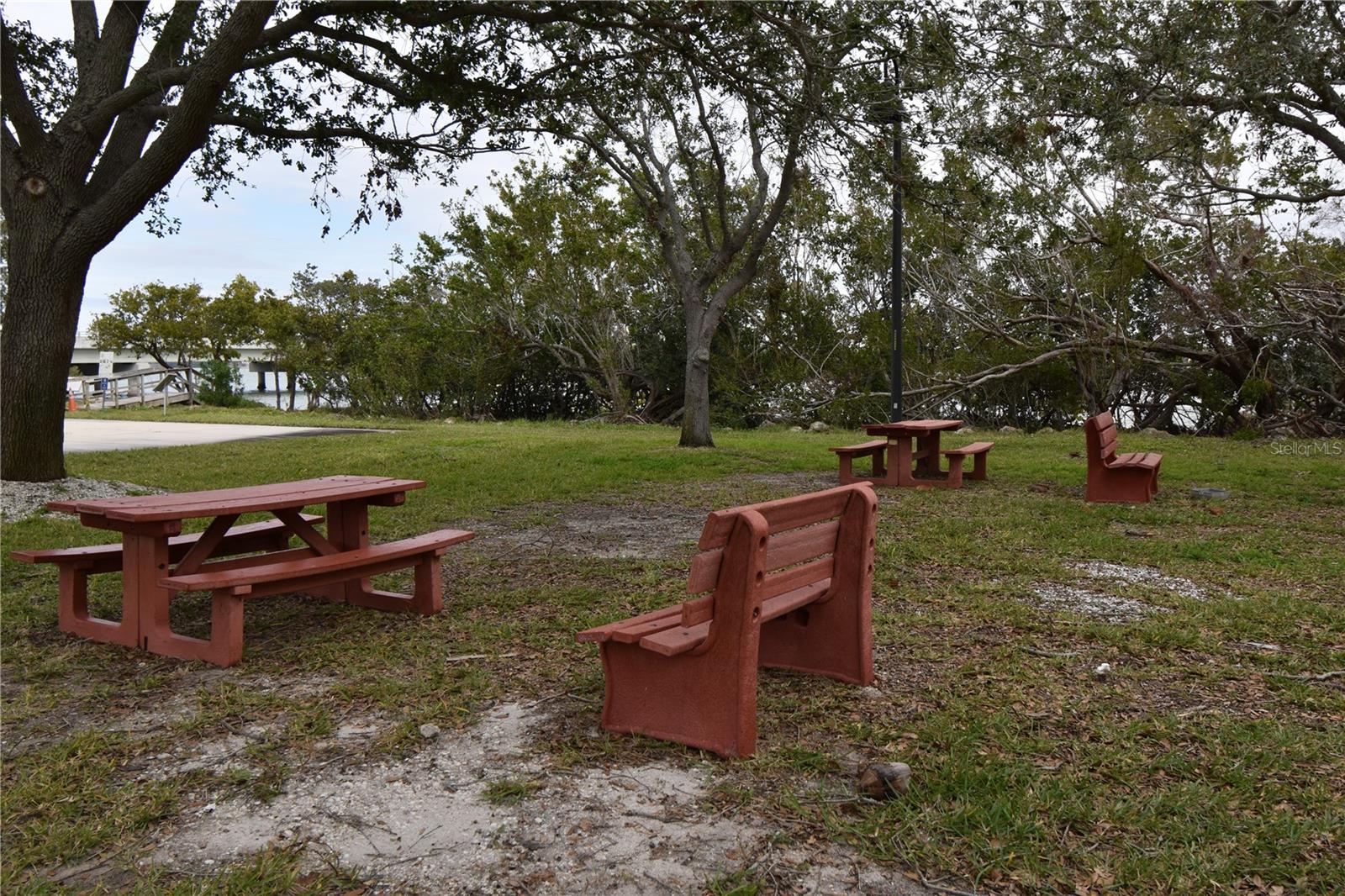 Bayside Park seating