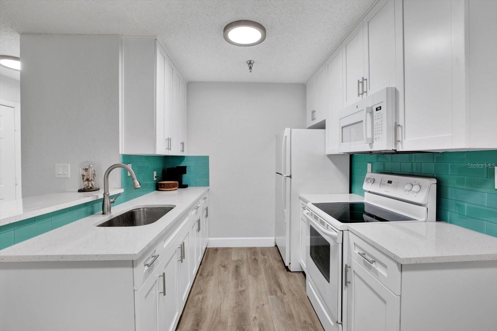 Remodeled kitchen