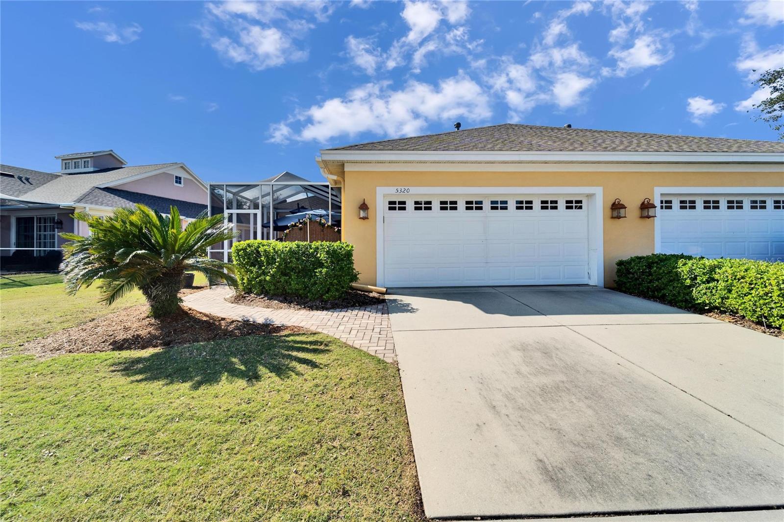 Rear Garage Entry