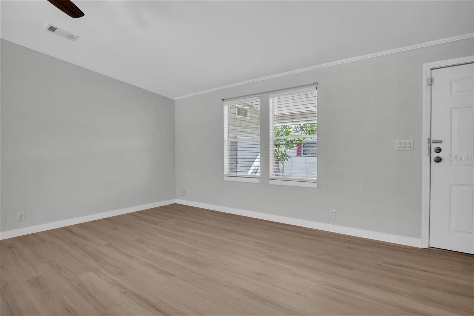 Spacious Living room with new LVP Flooring