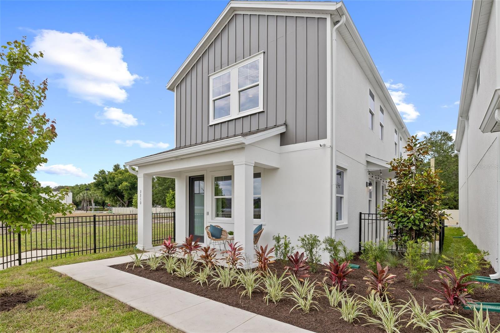 Home is under construction.  Photos are of the model home which is the same floorplan.