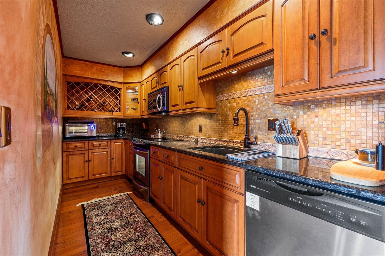 1st floor kitchen with wine fridge