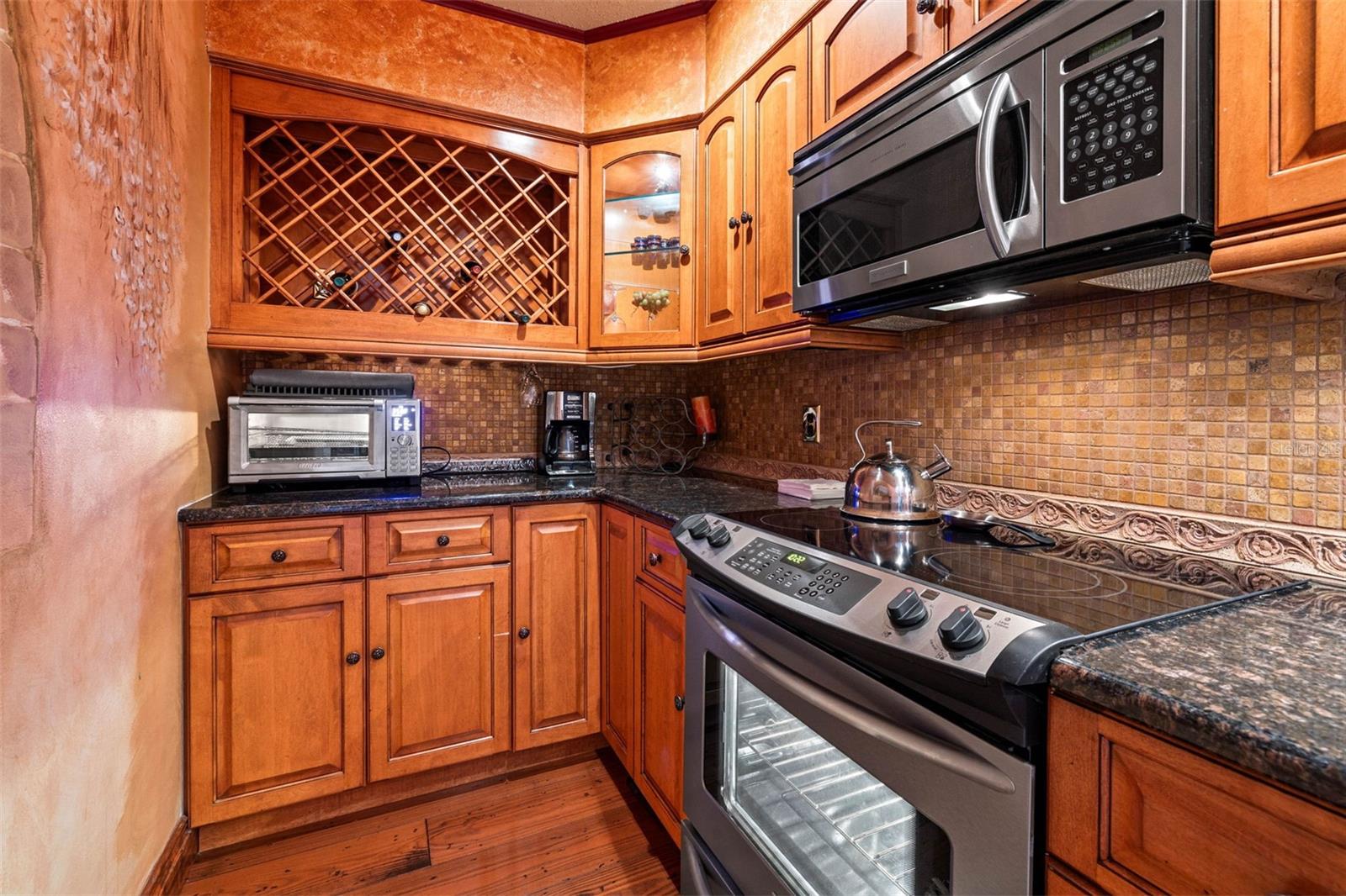 1st floor kitchen with wine fridge