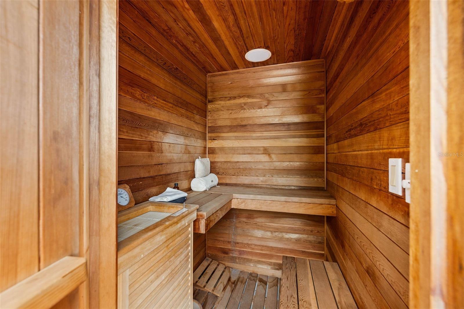 sauna 1st floor