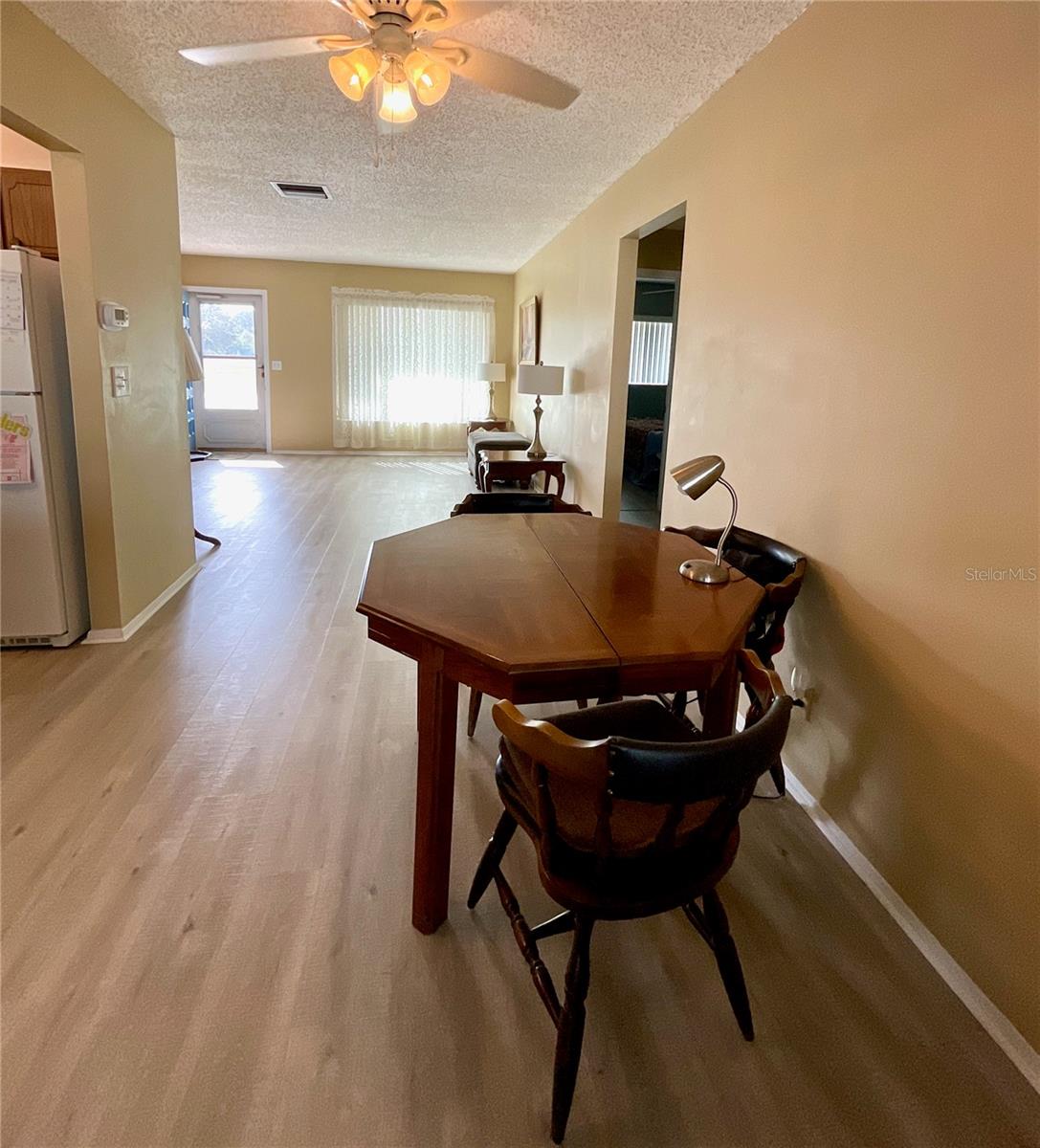 Dining room view to living room