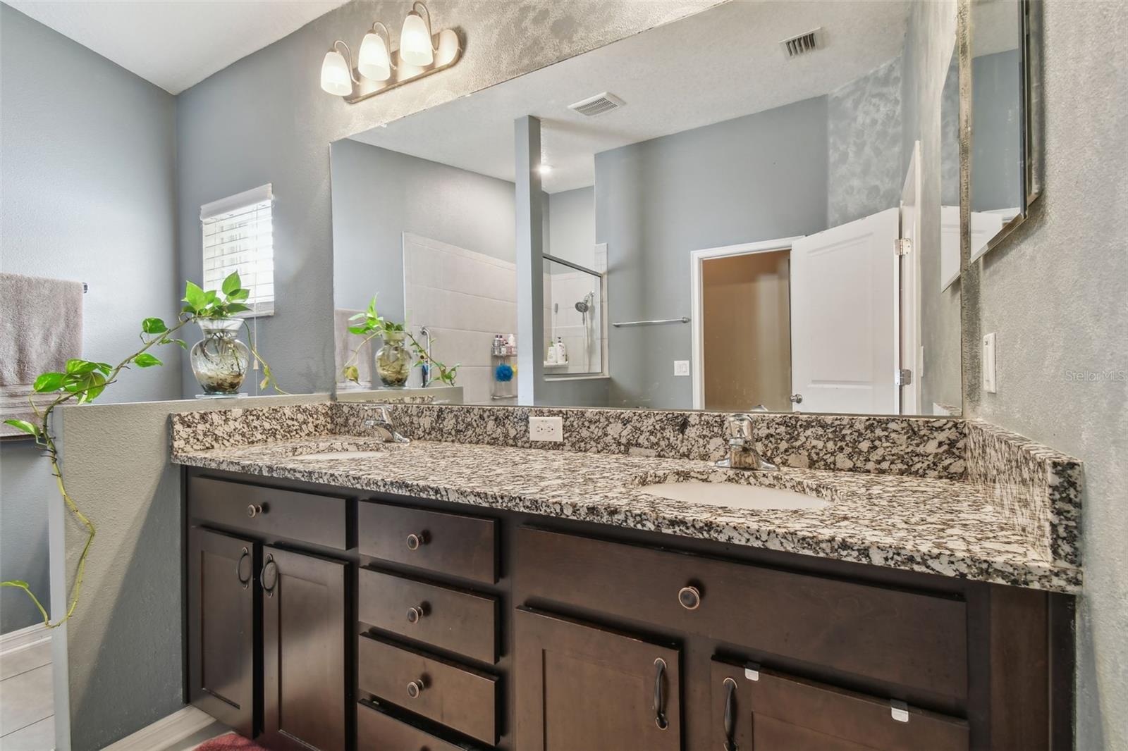 Primary Bathroom with dual sinks