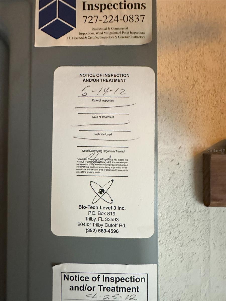 Electrical Panel in Carport Laundry Room