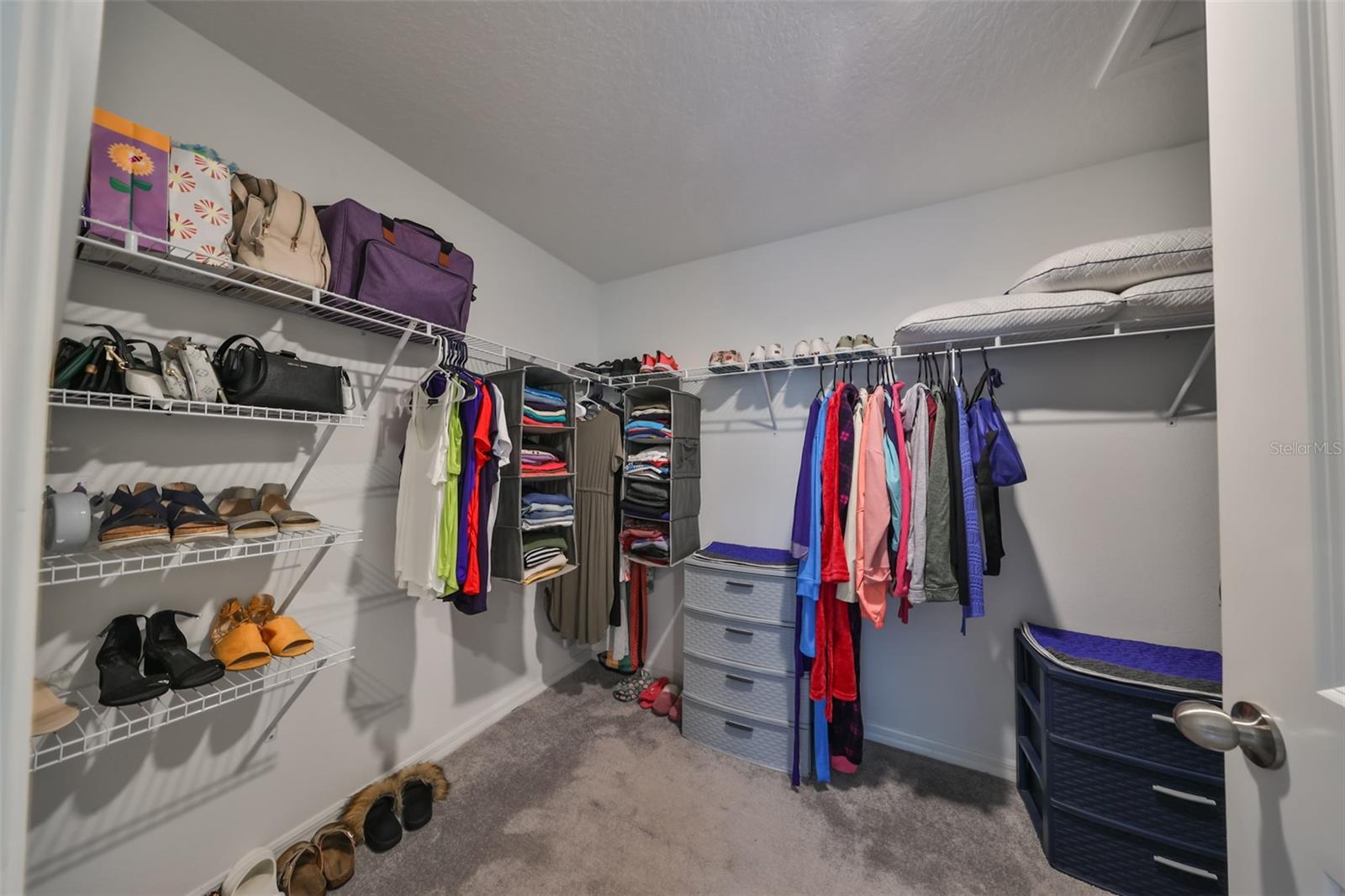 Primary Suite walk-in closet - lots of room here!