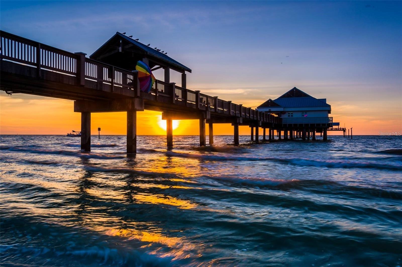 Clearwater Beach is just 12 miles away!