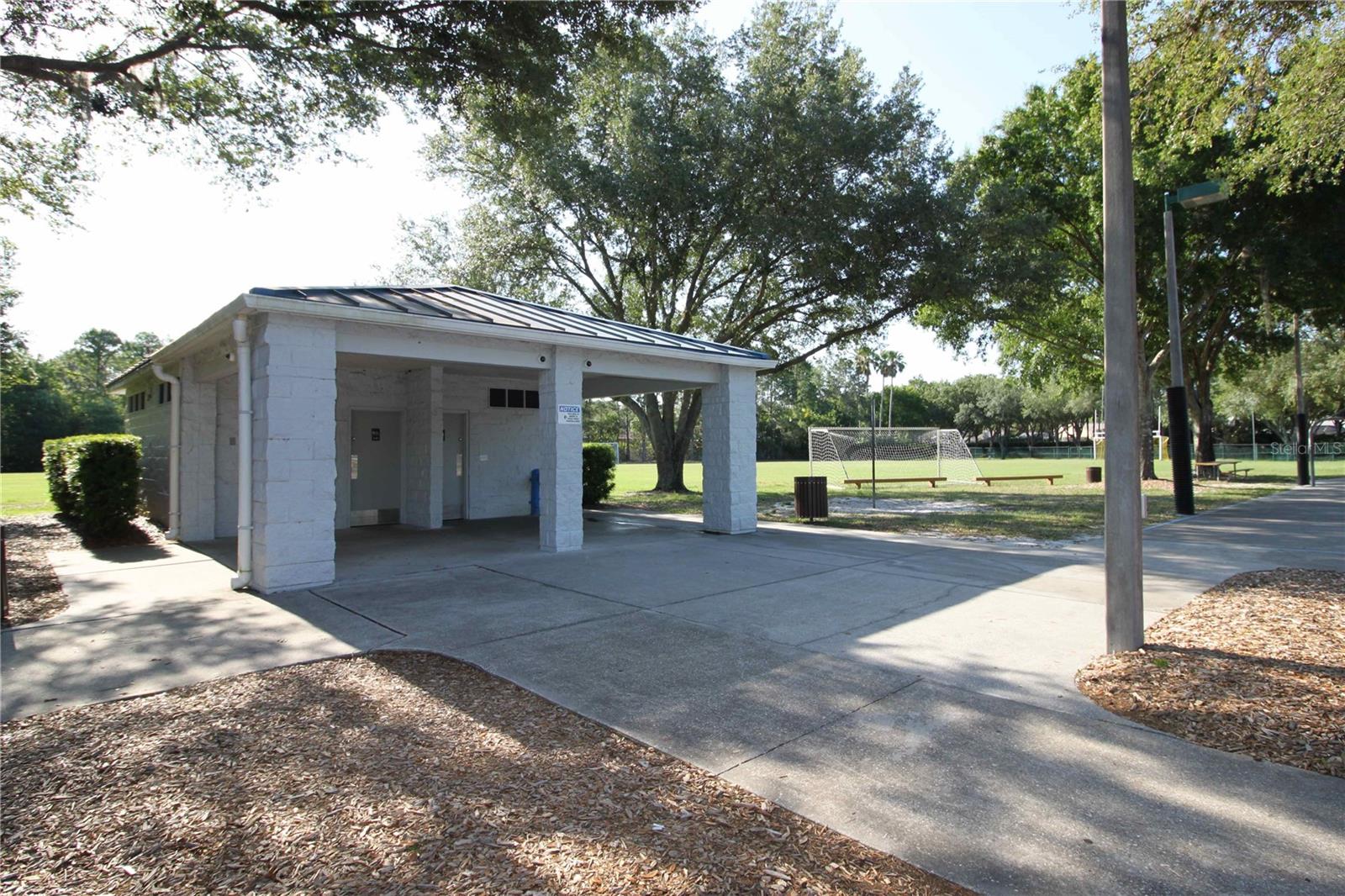 Restrooms Available with community pass card